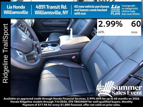 New 2026 Honda Ridgeline TrailSport image 14