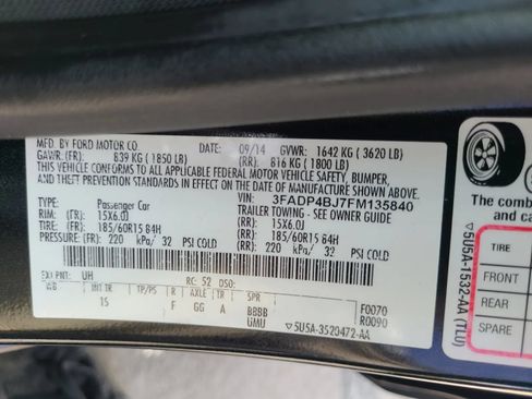 Used 2015 Ford Fiesta SE w/ Comfort Package FWD image 23
