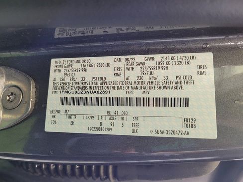 Used 2022 Ford Escape Titanium AWD/4WD image 33