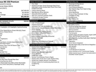 Used 2026 Lexus NX 350 AWD w/ Accessory Package (2T)