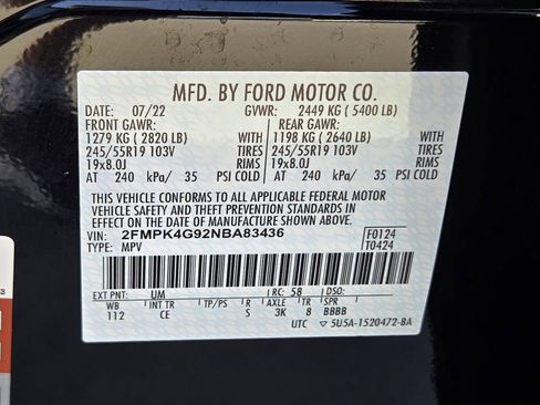 Used 2022 Ford Edge SE w/ Black Appearance Package image 31