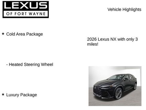 New 2026 Lexus NX 350 AWD w/ Luxury Package image 7