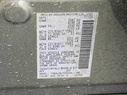 Used 2020 Nissan Rogue S FWD image 23