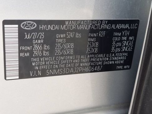 Used 2023 Hyundai Santa Fe SEL w/ Premium Package AWD/4WD image 42