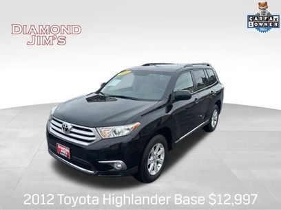 Used 2012 Toyota Highlander 4WD w/ Tech Pkg