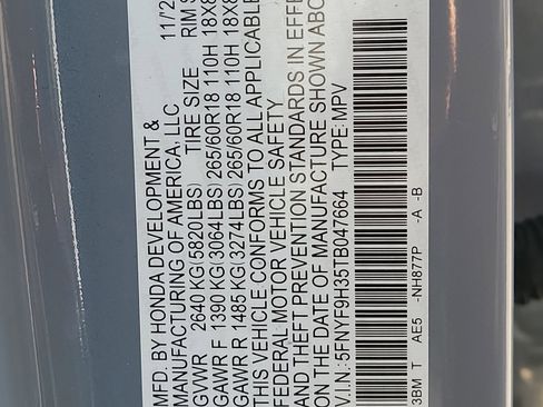 New 2026 Honda Passport RTL image 32