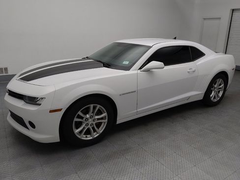 Used 2014 Chevrolet Camaro LS w/ Black Rally Stripe Package RWD image 2