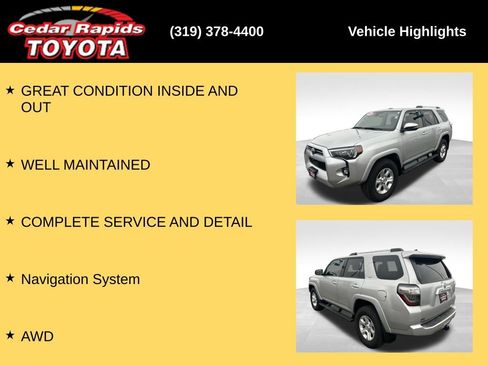 Used 2022 Toyota 4Runner SR5 Premium w/ Moonroof Package image 8