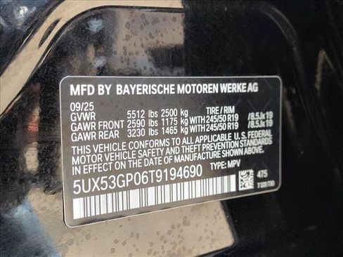 Certified 2026 BMW X3 xDrive30i w/ Convenience Package AWD/4WD image 24