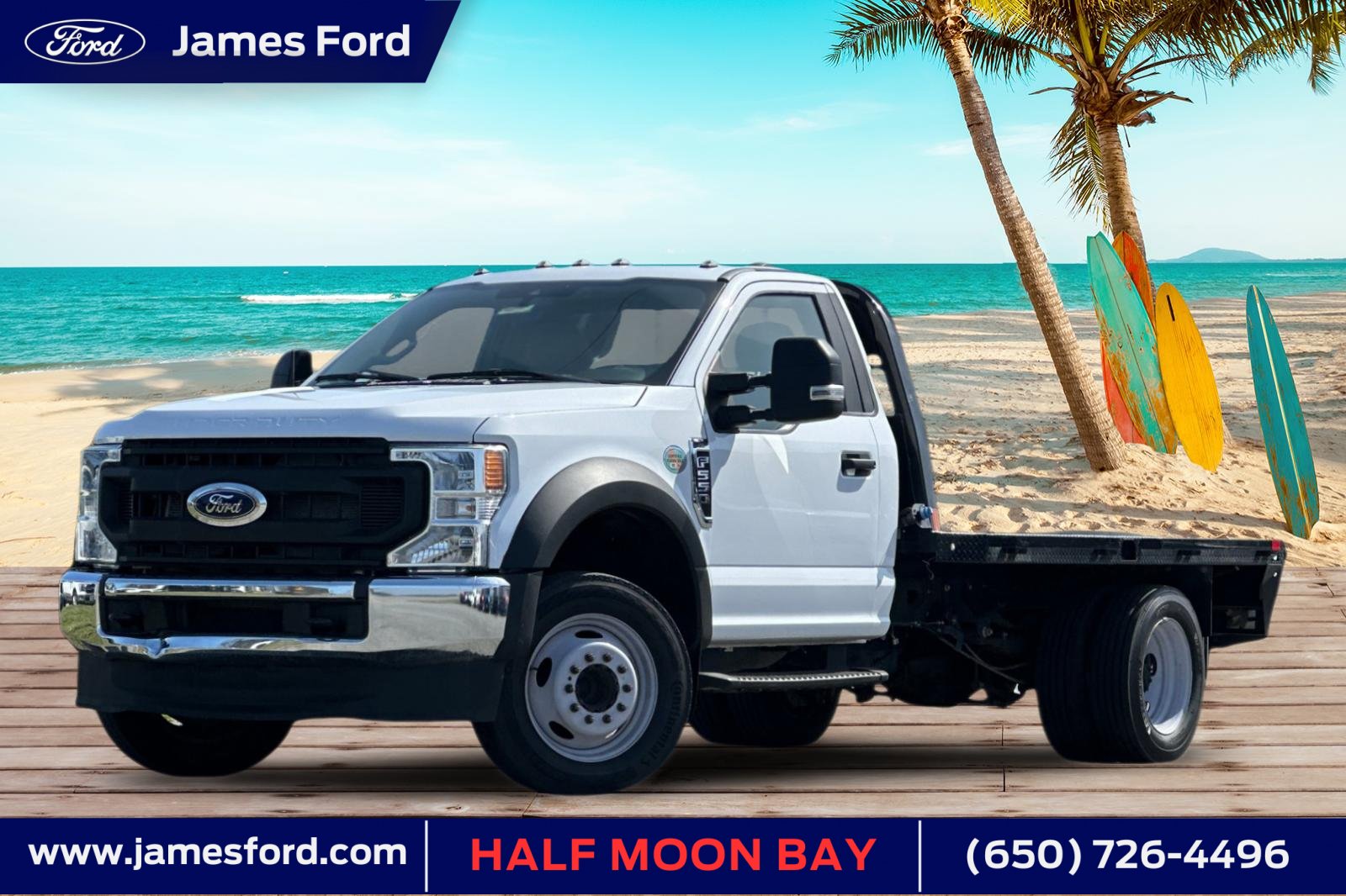 Used 2022 Ford F550 2WD Regular Cab Super Duty image 1