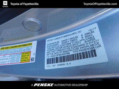 Used 2018 Honda Accord Touring image 9