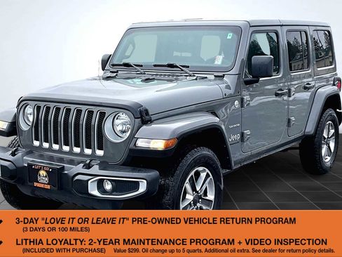 Used 2023 Jeep Wrangler Sahara image 1