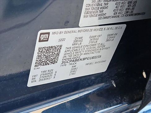 Used 2023 Chevrolet Silverado 1500 Custom RWD image 24