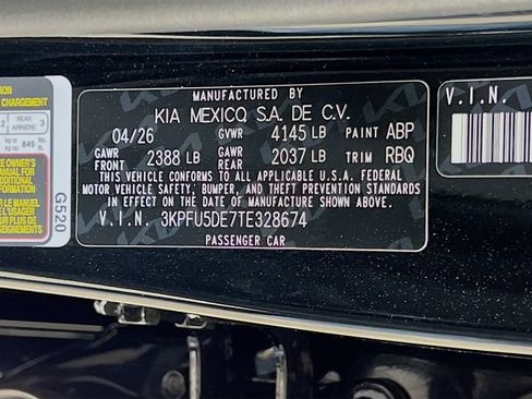 New 2026 Kia K4 EX w/ GT-Line Premium Package FWD image 33