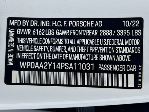 Certified 2023 Porsche Taycan RWD image 33