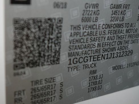 Used 2018 Chevrolet Colorado ZR2 image 40