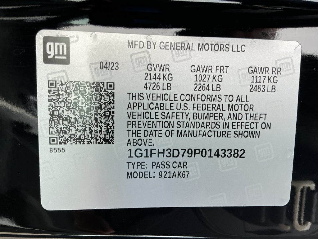 Certified 2023 Chevrolet Camaro SS RWD image 31