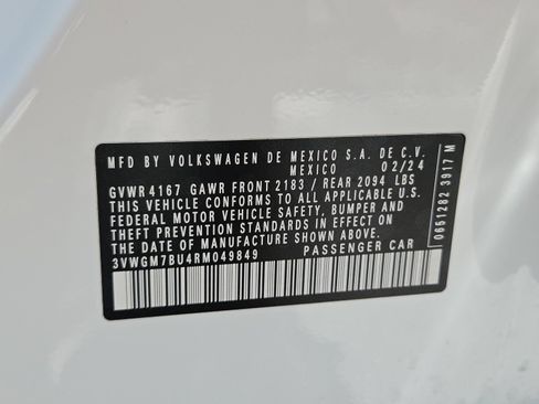 Used 2024 Volkswagen Jetta SEL FWD image 25
