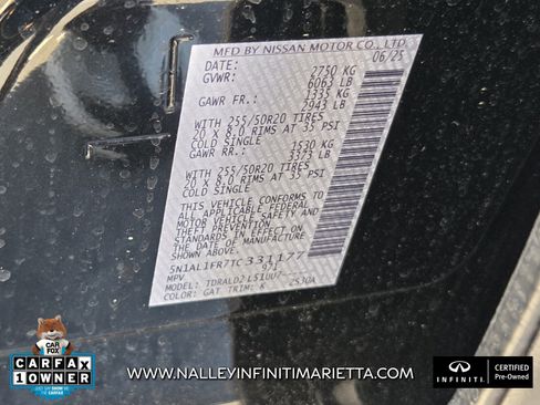 Used 2026 INFINITI QX60 Luxe w/ Cargo Package image 35