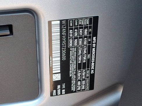 New 2025 Mercedes-Benz Sprinter 2500 image 13