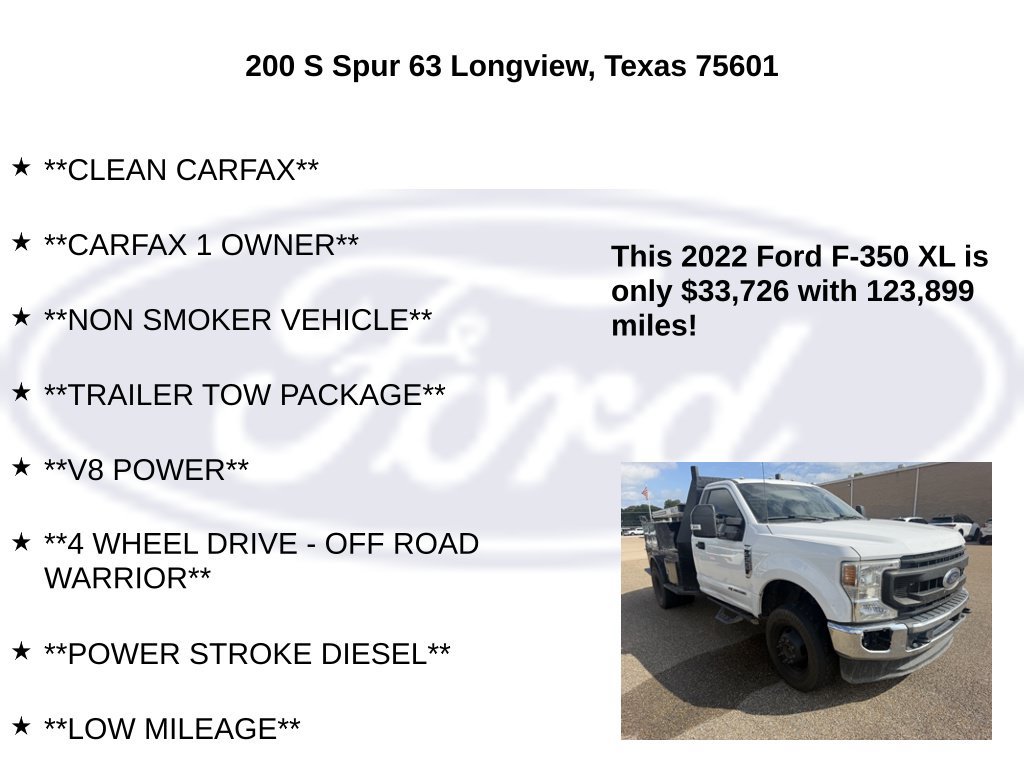 Used 2022 Ford F350 XL w/ Power Equipment Group AWD/4WD image 5