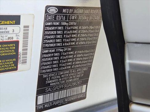 Used 2016 Land Rover Range Rover AWD/4WD image 27