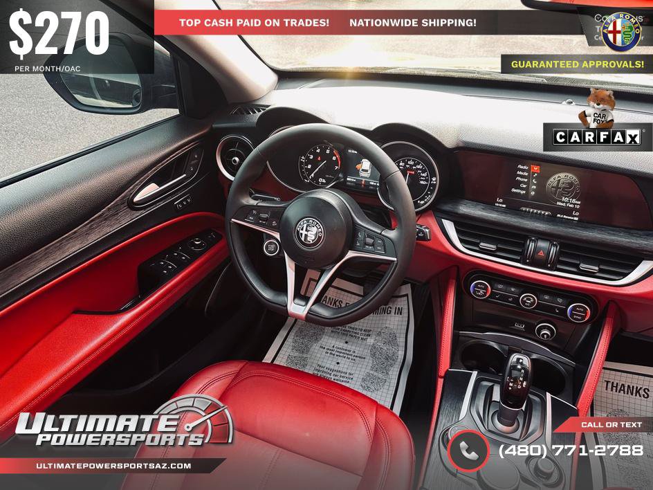 Used 2019 Alfa Romeo Stelvio AWD w/ Nero Edizione image 25