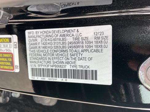 Used 2023 Honda Ridgeline Sport image 26