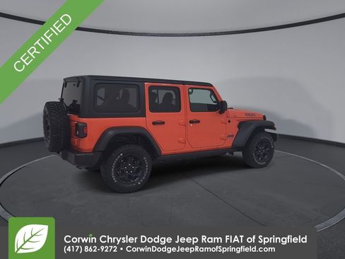 Used 2023 Jeep Wrangler Unlimited w/ 8.4" Radio Group AWD/4WD image 17