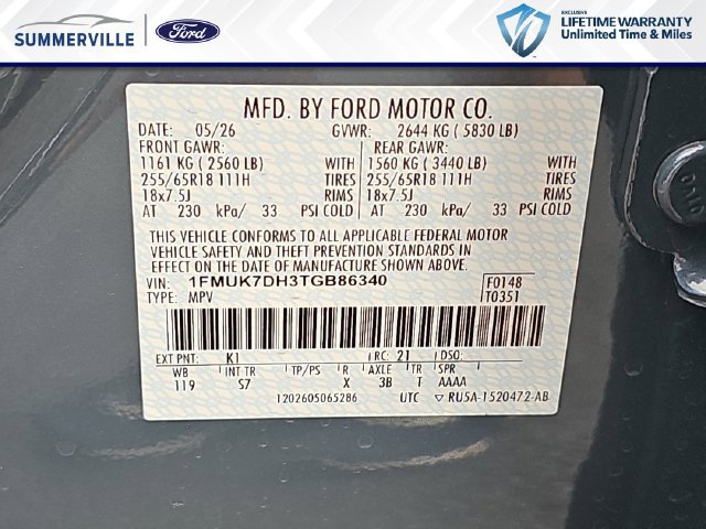 New 2026 Ford Explorer Active w/ Active Comfort Package RWD image 38
