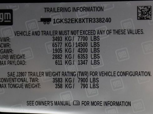Used 2026 GMC Yukon Denali Ultimate w/ LPO, Floor Liner Package AWD/4WD image 63