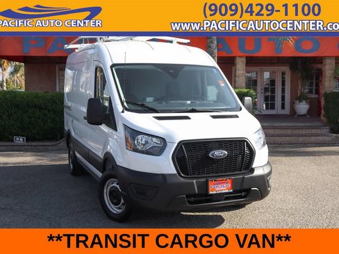 Used 2023 Ford Transit 350 Medium Roof w/ Interior Upgrade Package RWD image 1