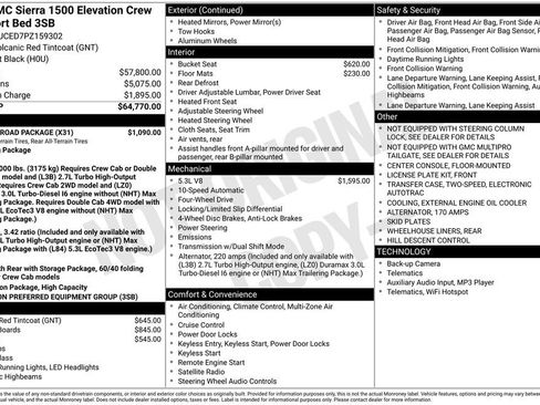 Used 2023 GMC Sierra 1500 Elevation w/ X31 Off-Road Package image 2