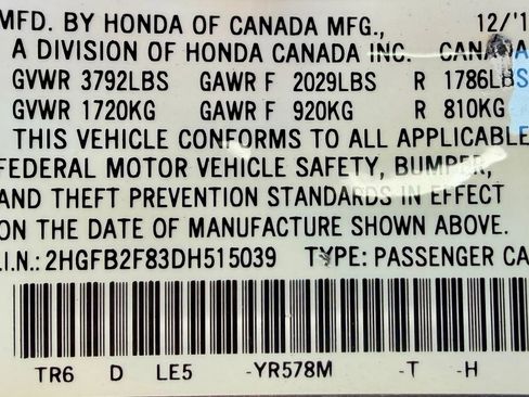 Used 2013 Honda Civic EX image 25