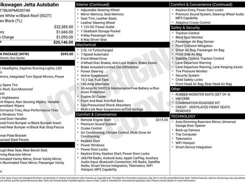 Used 2023 Volkswagen Jetta GLI Autobahn w/ GLI Black Package image 6