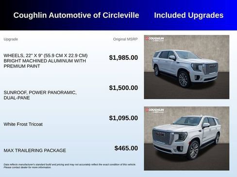 Used 2022 GMC Yukon Denali w/ Max Trailering Package AWD/4WD image 3