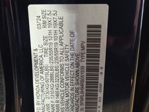 Used 2024 Honda Odyssey Elite image 27