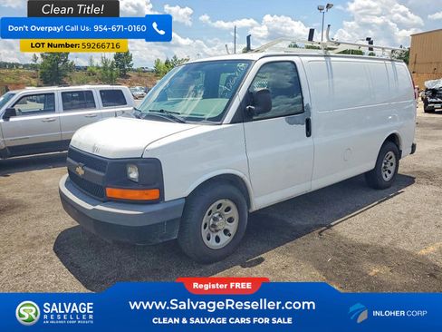 Used 2013 Chevrolet Express 1500 w/ Power Package RWD image 1