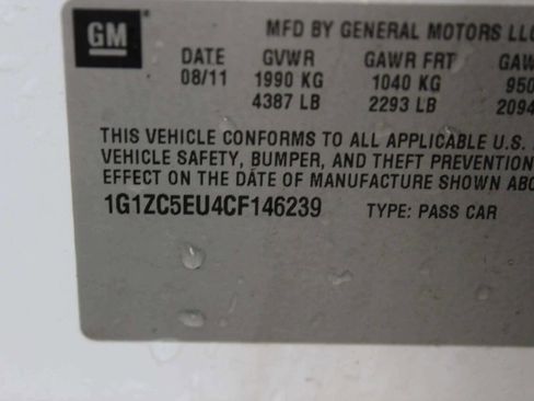 Used 2012 Chevrolet Malibu LT w/ Power Package image 7