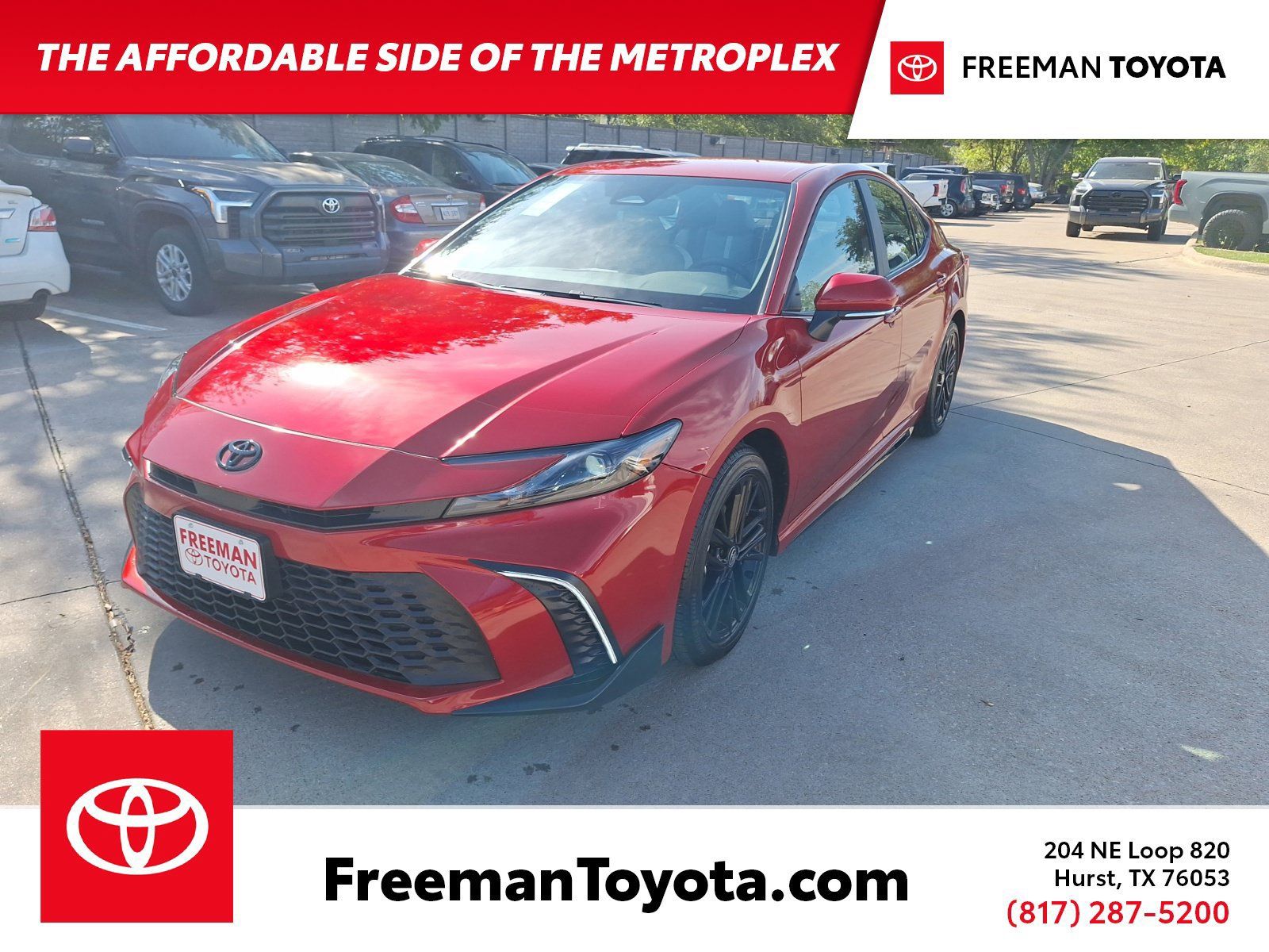 Used 2026 Toyota Camry SE w/ Convenience Package FWD image 1