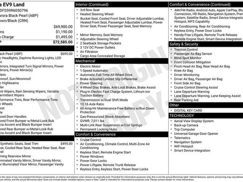 Certified 2024 Kia EV9 Land image 10