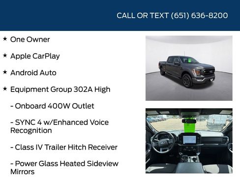 Used 2022 Ford F150 XLT w/ Equipment Group 302A High AWD/4WD image 5
