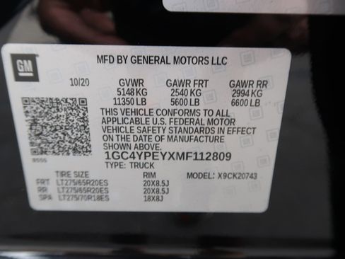 Used 2021 Chevrolet Silverado 2500 LTZ w/ LTZ Plus Package AWD/4WD image 51