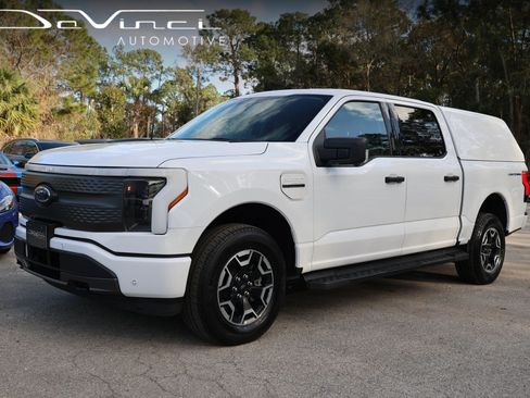 Used 2022 Ford F150 Lightning XLT w/ Tow Technology Package AWD/4WD image 1