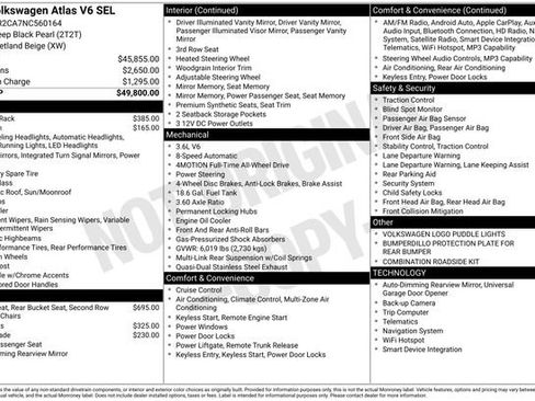 Certified 2022 Volkswagen Atlas SEL image 28