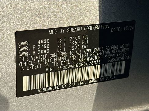 Certified 2024 Subaru Legacy image 40