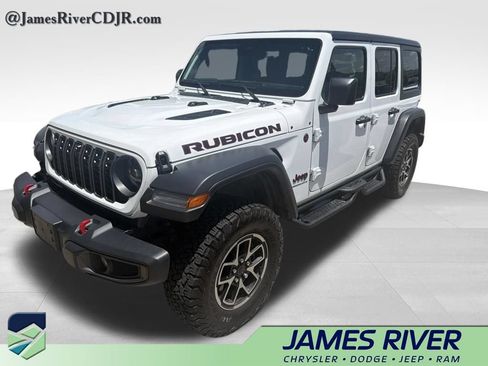 Used 2024 Jeep Wrangler Unlimited Rubicon w/ Technology Group AWD/4WD image 1