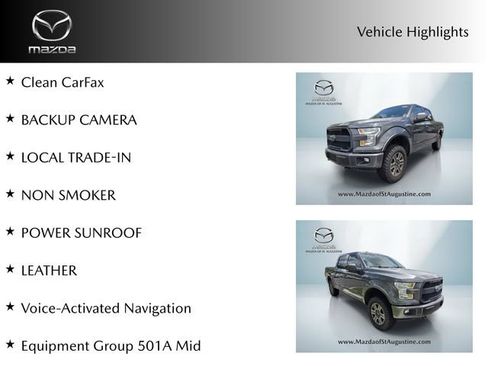 Used 2016 Ford F150 Lariat AWD/4WD image 2