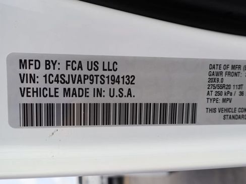 New 2026 Jeep Grand Wagoneer 4WD w/ Quick Order Packge 29V Upland image 33