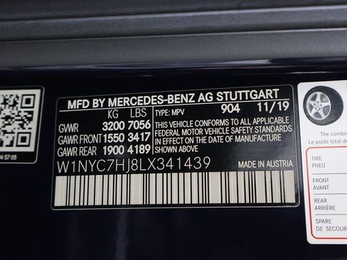 Used 2020 Mercedes-Benz G 63 AMG 4MATIC image 66